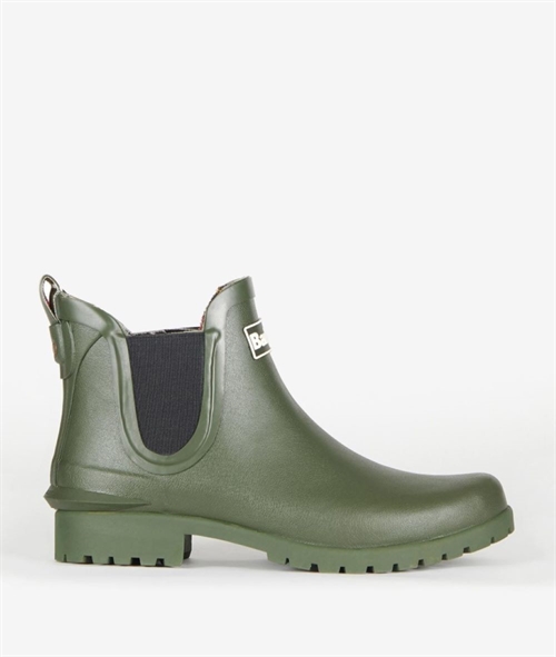 BARBOUR WILTON GUMMISTØVLE OLIVE 